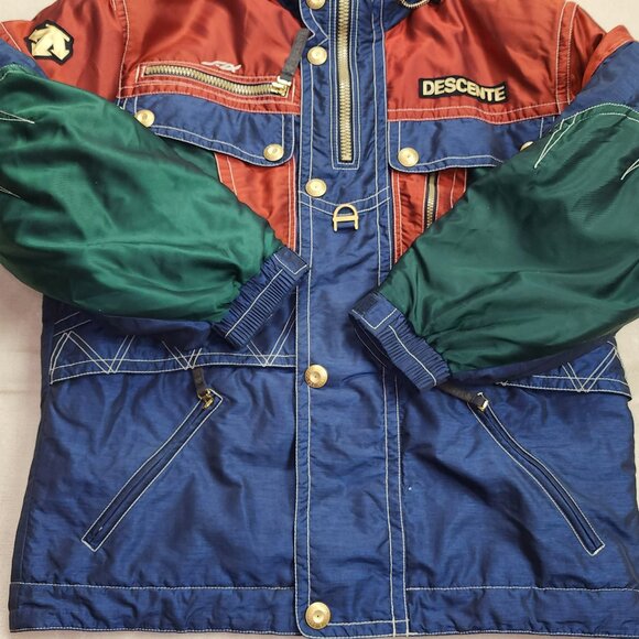 Vintage Decente Ski Canada Orca Whale Jacket Coat (M) - Picture 7 of 10